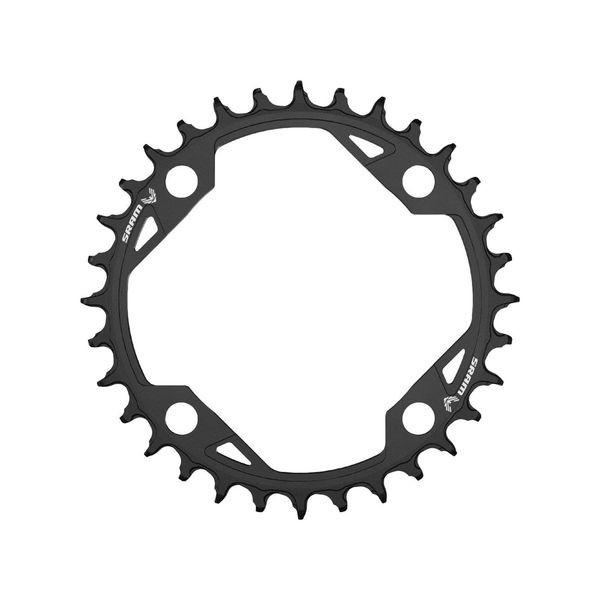Sram Chain Ring T-type 104 Bcd Aluminum Light Powered Emtb: Black 32t click to zoom image
