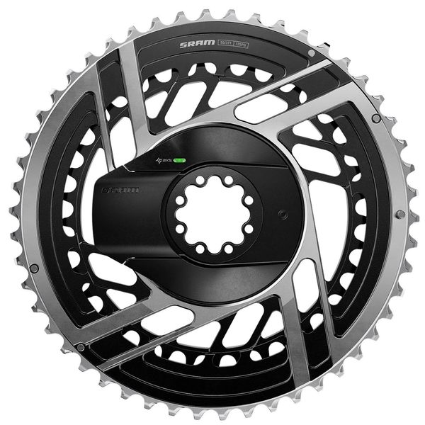 Sram Power Meter Kit Dm Red Axs E1 (Power Meter Including Chainrings, Fd Setup Tool): Black/Silver click to zoom image