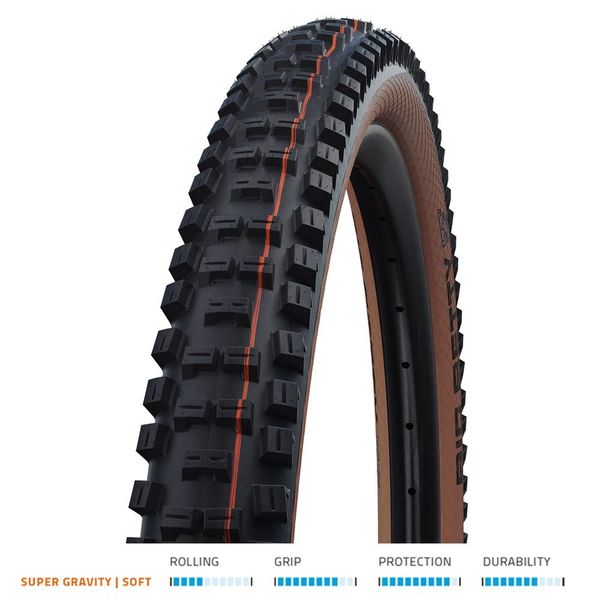 Schwalbe Big Betty Evo S/Gravity TLE 27.5x2.40 Fold Brnz click to zoom image