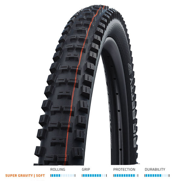 Schwalbe Big Betty Evo S/Gravity TLE 29 x 2.40 Fold Blk click to zoom image