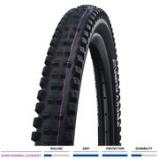 Schwalbe Tacky Chan Evo S/Downhill TLE 27.5x2.40 Fold Blk 