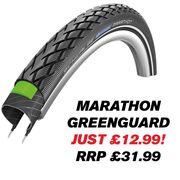 Schwalbe Marathon Greenguard 16x1.75 Black/Refl 