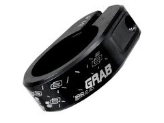 DMR Grab Seat Clamp 28.6mm Grey  click to zoom image