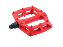 DMR V6 Plastic Pedal Cro-Mo Axle  Red  click to zoom image
