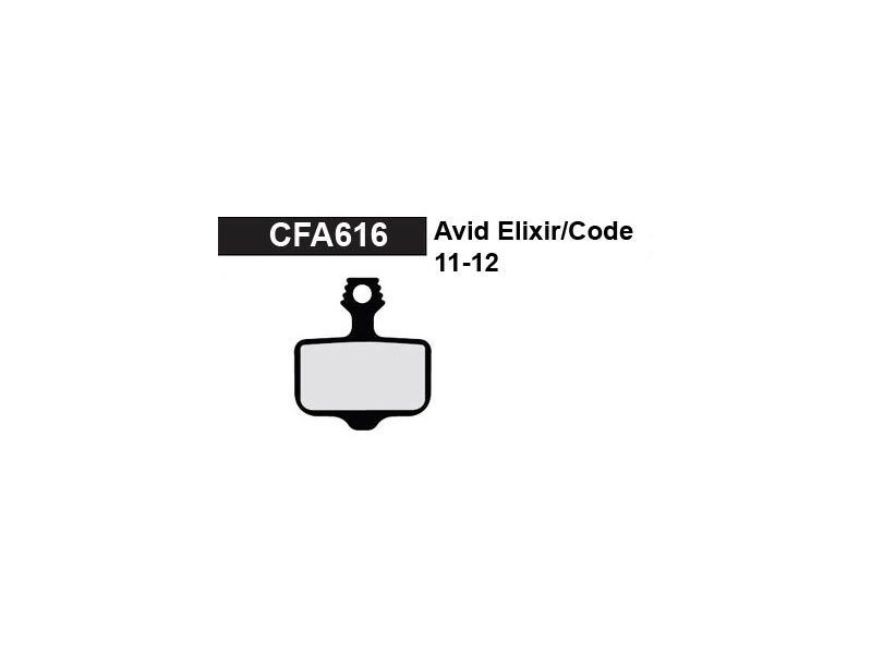 EBC Avid Elixir/Code 11-12 Gold Disc Brake Pad click to zoom image
