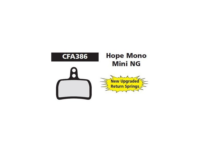 EBC Hope Mono Mini Gold Disc Brake Pad click to zoom image