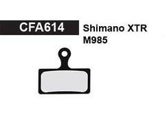 EBC Shimano XTR 985 Gold Disc Brake Pad 
