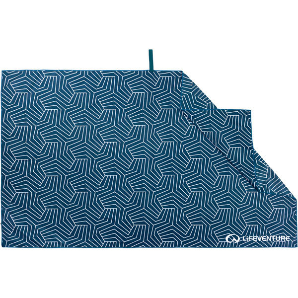 Lifeventure Recycled SoftFibre Trek Towel - Giant - Navy click to zoom image