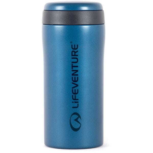 Lifeventure Thermal Mug, Metallic Cobalt click to zoom image