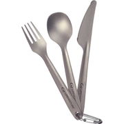 Lifeventure Superlight Titanium Cutlery Set 