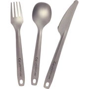 Lifeventure Superlight Titanium Cutlery Set click to zoom image