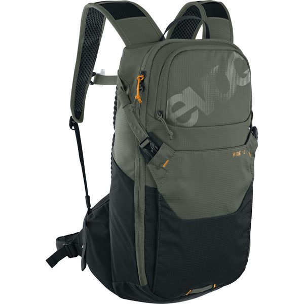 Evoc Ride Performance Backpack 12l 2023: Dark Olive/Black One Size click to zoom image
