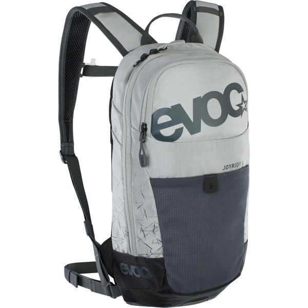 Evoc Joyride 4l Kids Backpack 2023: Silver/Carbon Grey One Size click to zoom image