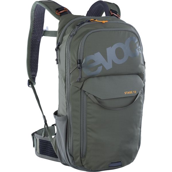 Evoc Stage 12l Performance Backpack Dark Olive 12l click to zoom image