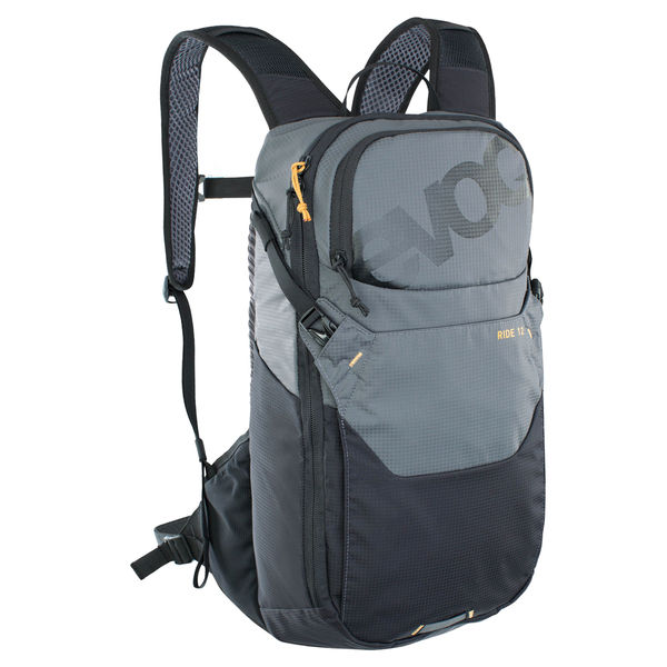 Evoc Evoc Ride Performance Backpack 12l + 2l Bladder Carbon Grey/Black 12 Litre click to zoom image