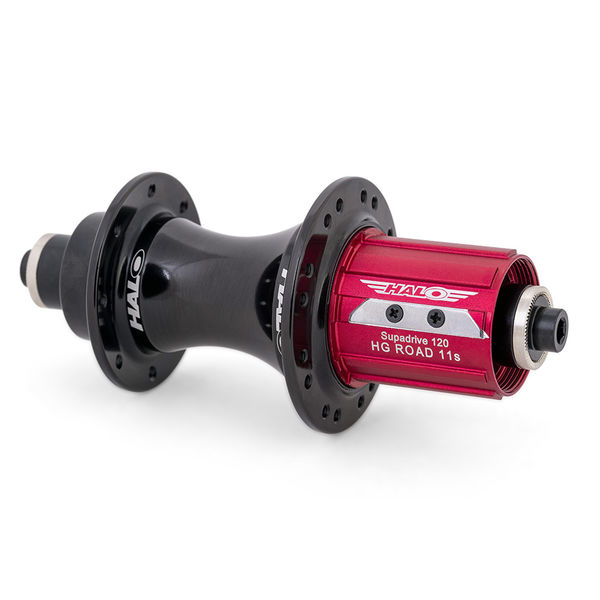 Halo RS2 Rear Rear Road sealed bearing . 130mmQR - HG 11sp Alloy Freehub, 32H click to zoom image