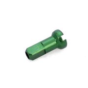 Halo Alloy Race Nipples Pack 50 14G Green  click to zoom image