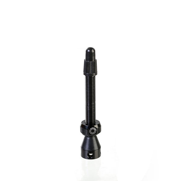 Halo Tubeless Valve for Liners Alloy - 50mm side hole tubeless valve - suit Tubolight or similar liners click to zoom image