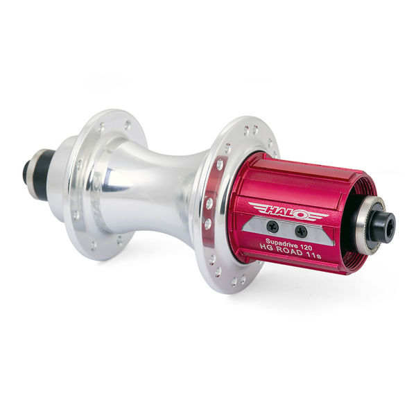 Halo RS2 Rear Rear Road sealed bearing . 130mmQR - HG 11sp Alloy Freehub, 16/8E click to zoom image