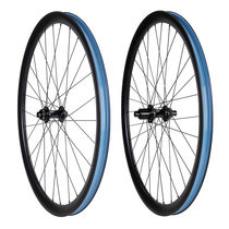 Halo Carbaura XCD35 Road Pair 35mm deep carbon Disc rim, 28H Ft/32H Rr Campag N3W 13sp
