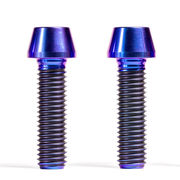 Halo DJD Ti Bolt Kit Titanium Axle bolts for DJD Supadrive/BushDrive and MT SS Hubs M10x1.5x35mm Purple  click to zoom image