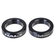 Halo Boost Ft Axle Spacers CNC 6061 alloy spacers. 2 pces 15/21mm x 5mm 