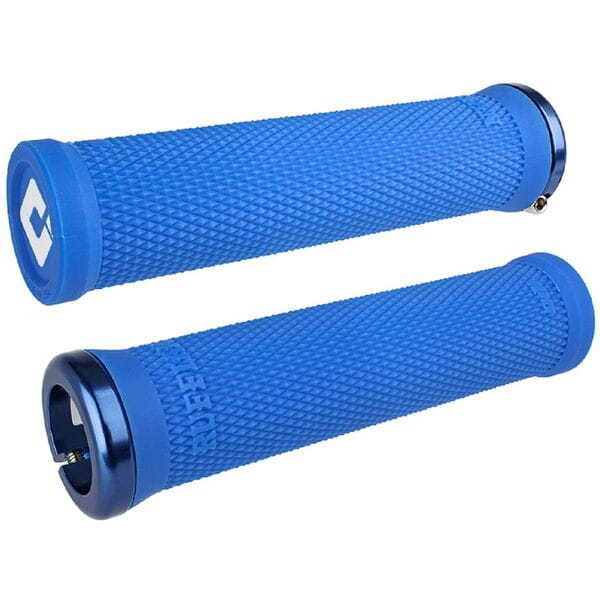 Odi Ruffian v2.1 MTB Lock On Grips 135mm - Medium Blue click to zoom image