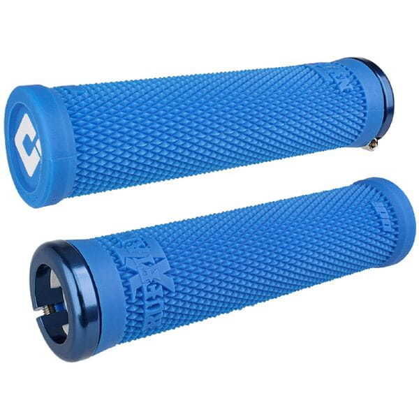 Odi Ruffian XL v2.1 MTB Lock On Grips 135mm - Medium Blue click to zoom image