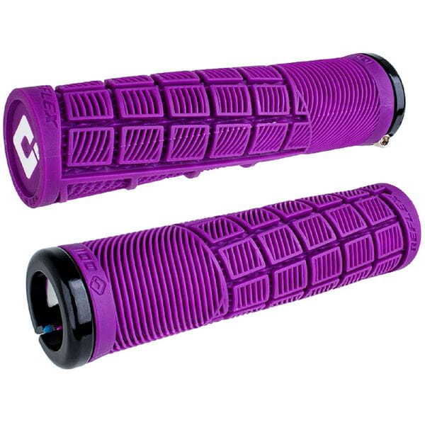 Odi Reflex MTB Lock On Grips 135mm - Purple click to zoom image