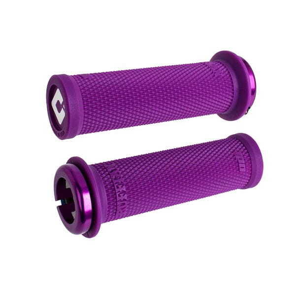 Odi Ruffian Mini BMX Lock On Grips 110mm - Purple click to zoom image