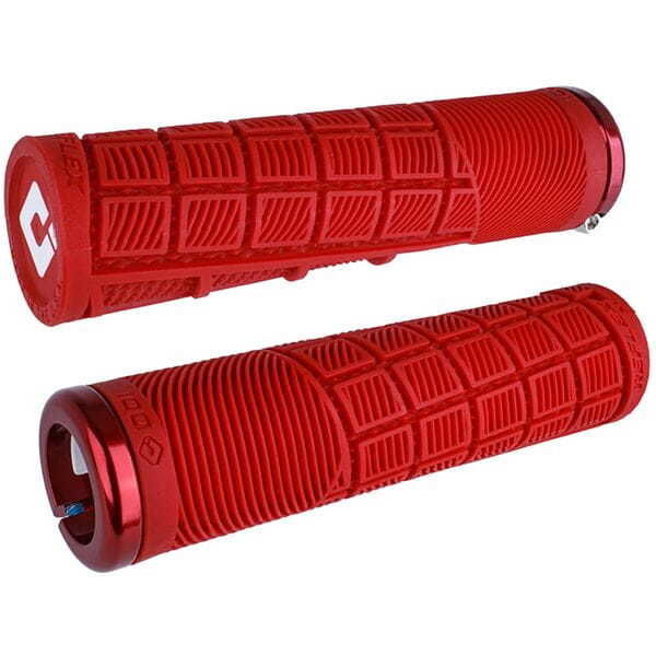 Odi Reflex XL MTB Lock On Grips 135mm - Red click to zoom image