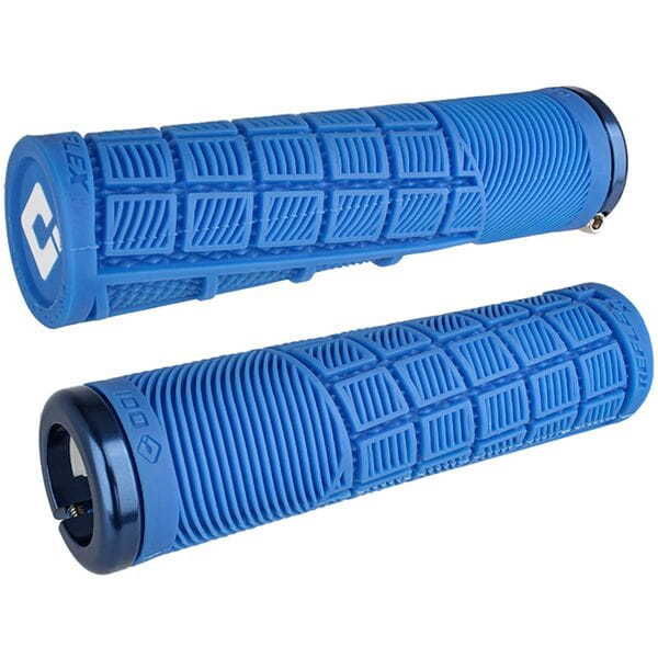 Odi Reflex XL MTB Lock On Grips 135mm - Blue click to zoom image