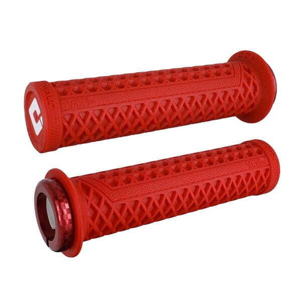 Odi Vans v2.1 MTB Lock On Grips 135mm - Red click to zoom image