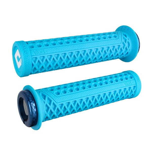 Odi Vans v2.1 MTB Lock On Grips 135mm - Blue click to zoom image