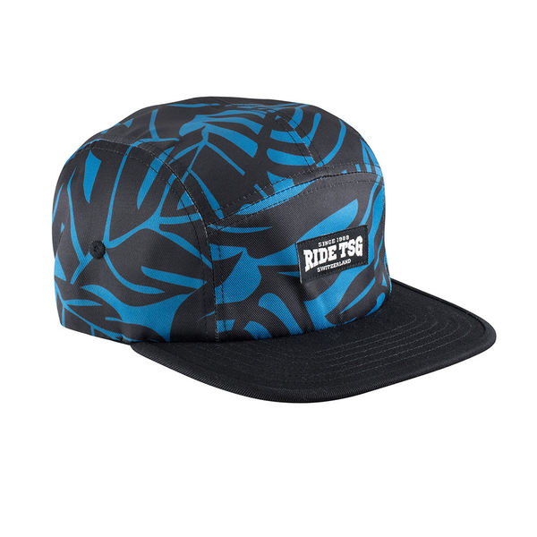 TSG Floral Blue 5-Panel Cap click to zoom image