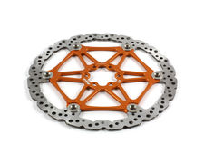 Hope V4 Vented Disc 203mm 6 Bolt  Orange  click to zoom image