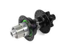 Hope DH PRO 4 Rear Hub 32H Black 142 x 12mm - Steel Freehub  click to zoom image