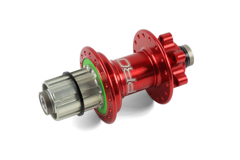 Hope PRO 4 Rear Hub 36H Red click to zoom image