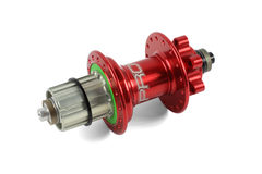 Hope PRO 4 Rear Hub 36H Red 135mm QR Shimano Freehub  click to zoom image