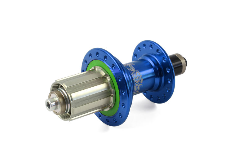 Hope RS4 Rear Hub 28H Blue 135mm click to zoom image