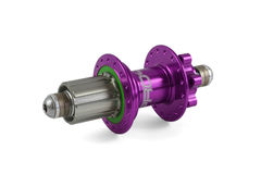 Hope PRO 4 Rear 36H Purple 135 x Trial/SS Shimano Steel Freehub  click to zoom image