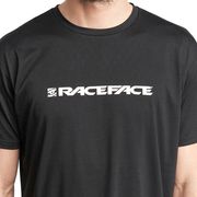 RaceFace Classic Logo Short Sleeve T-Shirt Black click to zoom image