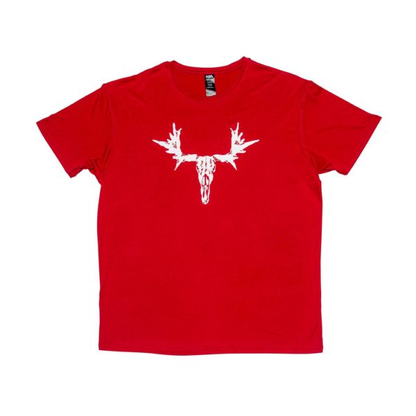 RaceFace Moose Short Sleeve T-Shirt Red click to zoom image