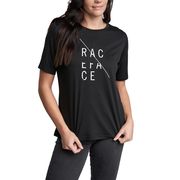 RaceFace Slash Women's T-Shirt Black click to zoom image