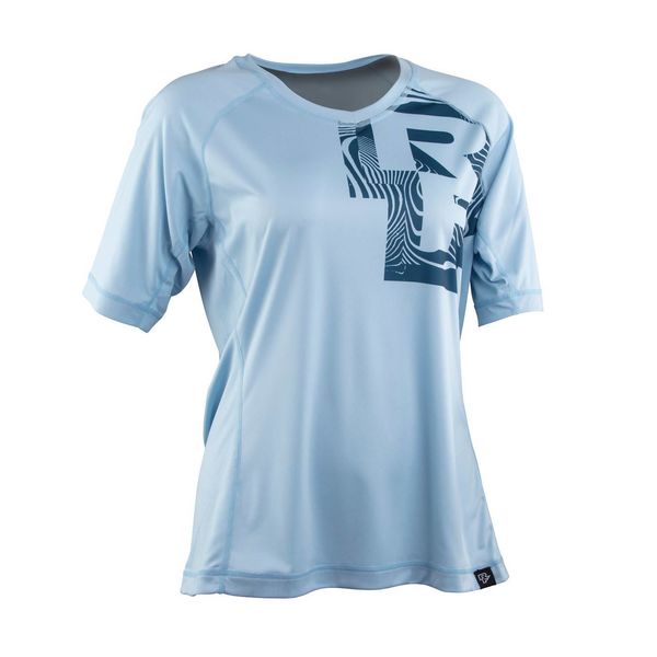 RaceFace Nimby Women's Short Sleeve Jersey Sky click to zoom image