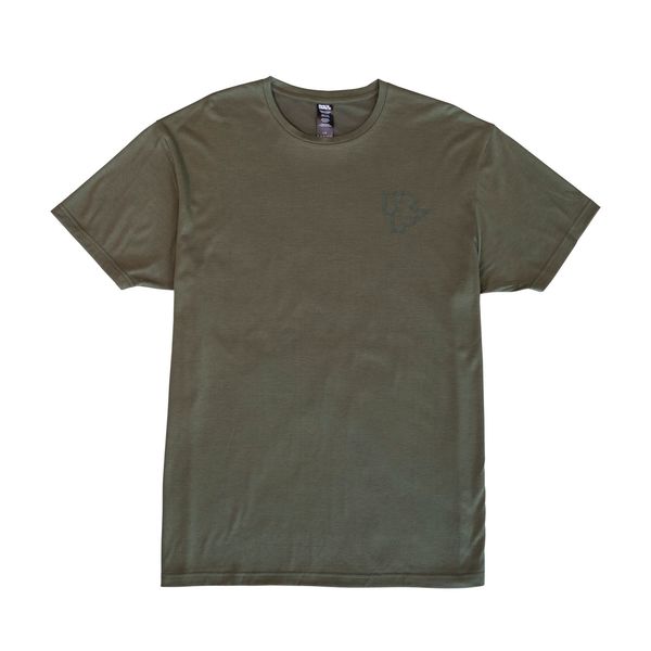 RaceFace Crest T-Shirt 2021 Olive click to zoom image