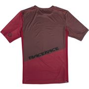 RaceFace Indy Short Sleeve Jersey 2021 Dark Red click to zoom image
