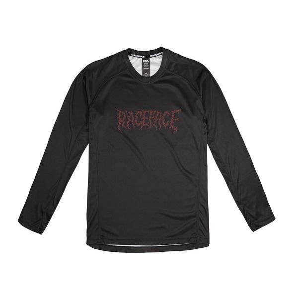 RaceFace Sendy Youth Long Sleeve Jersey 2021 Black click to zoom image