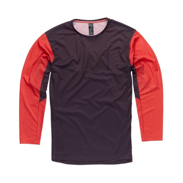RaceFace Indy Long Sleeve Jersey Coral click to zoom image