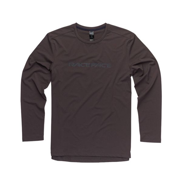RaceFace Commit Long Sleeve Tech Top Charcoal click to zoom image